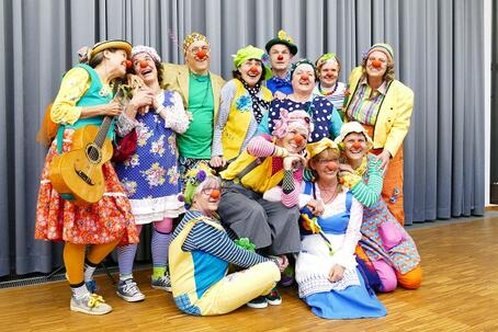 Pflegeheimclowns sind im Einsatz