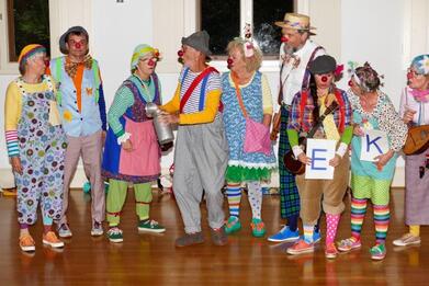 Abschluss Pflegeheimclowns 2021